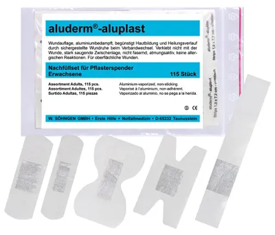 Produktbild von Wundpflaster aluderm®-aluplast wasserfest SÖHNGEN