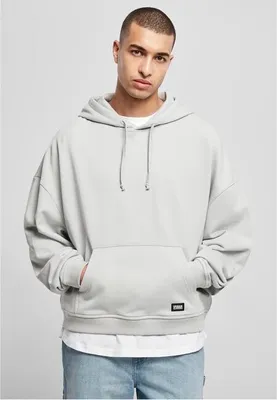 Image de Hommes Urban Classics 80's Hoody lightasphalt - L