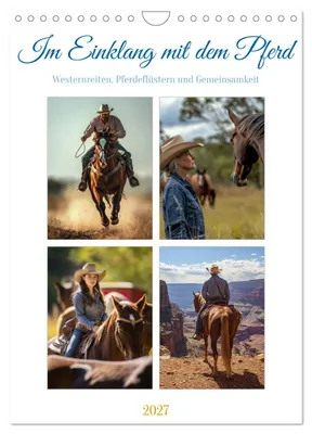 Produktbild von Im Einklang mit dem Pferd (Wandkalender 2027 DIN A4 hoch), CALVENDO Monatskalender