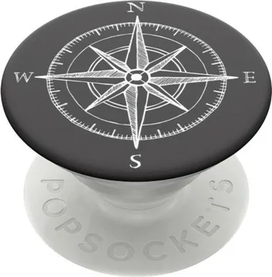 Zdjęcie produktu dla PopSockets 801661, Telefon komórkowy/Smartfon, Czarny, Biały