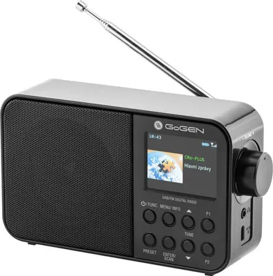 Obrázek produktu pro Radiopřijímač s DAB+ GOGEN DAB 500 BTC, černý
