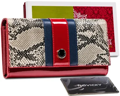 Produktbild von Peterson Brieftasche für Frauen Ubragual rot-grau Universal