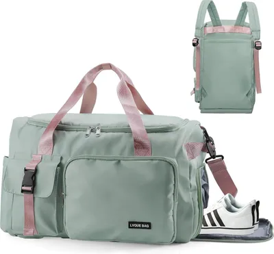 Image de Sac de sport de 42 litres, imperméable, avec compartiment à chaussures, idéal pour l'entraînement