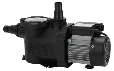 Produktbild von Oberirdische Filterpumpe für Schwimmbäder – 250 W Leistung – 10 Meter Förderhöhe – 10.000 Liter pro Stunde Kapazität – Kunststoff – Für die Schwimmbadpflege