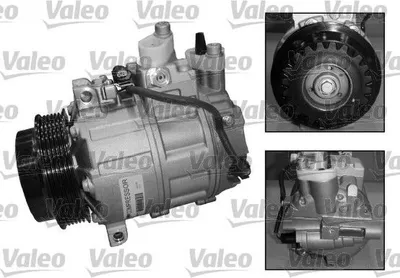 Produktbild von VALEO Kompressor, Klimaanlage  813157
