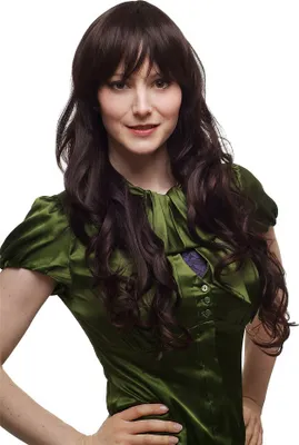 Produktbild von WIG ME UP Perücke Scheitel Locken Braun gesträhnt lang 3432-2T33