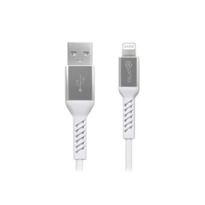Produktbild von prio Lade- und Synchronisierungskabel USB A auf Lightning Mfi  2m weiß