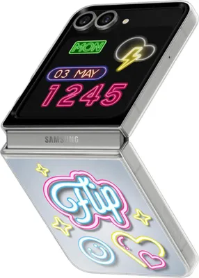 Produktbild von Samsung Original FlipSuit Hlle fr das Samsung Galaxy Z Flip 6 / Flip 7 FE - Transparent