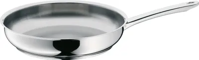 Produktbild von WMF Profi Bratpfanne 28 cm Induktion, Edelstahlpfanne unbeschichtet, Cromargan Edelstahl, backofenfest