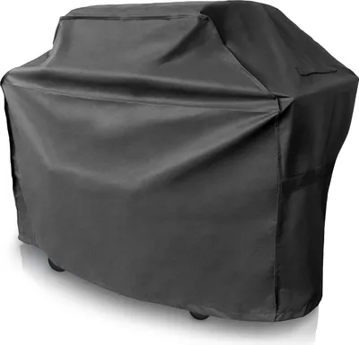 Produktbild von CoverUp! Grillabdeckung 80 x 65 x 115 cm – Premium Grill Abdeckhaube BBQ Cover witterungsbeständig – inkl. E-Book mit Rezepten - schwarz