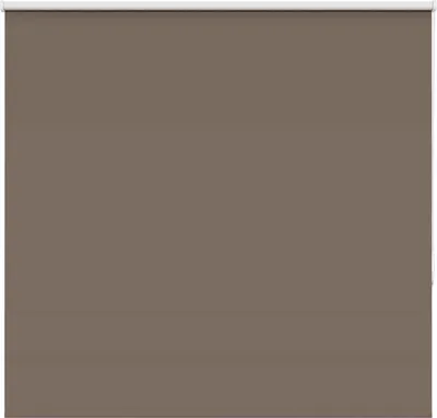 Image de vidaXL Store d'obscurcissement brun café 160x130cm Largeur de tissu 156,6cm