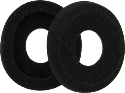Produktbild von vhbw 2x Ohrpolster kompatibel mit Plantronics 205204-02 Kopfhörer Headset, Schaumstoff Schwarz