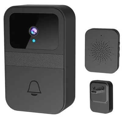 Produktbild von WiFi-Video-Türklingel mit Kamera,Zwei-Wege-Audio,KI-Bewegungserkennung, Akkulaufzeit bis zu 365 Tage,38 Klingeltöne, zuverlässiger Schutz für Zuhause