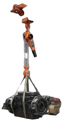 Productafbeelding van Heftruck, draagvermogen 1 ton, hefhoogte 3 meter, rood