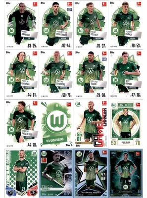 Produktbild von Topps Match Attax Bundesliga - 2025/26 - Mannschaftspaket - VFL WOLFSBURG