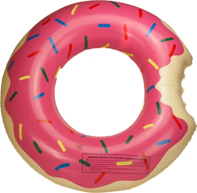 Zdjęcie produktu dla dla dzieci nadmuchiwany rower donut 50cm różowy