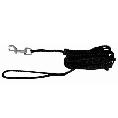 Produktbild von TRIXIE 19751, Hund, Trainingsleine, Schwarz, Kabel/Schnur, Nylon, 5 m