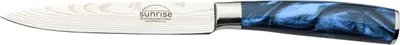 Ausbeinmesser 13 cm, X40Cr13 Edelstahl, Harzgriff, blau
