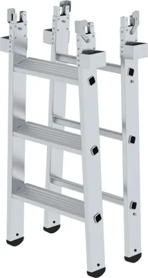 Produktbild von Munk Einsteckteil für Stufen Stehleiter beidseitig begehbar steckbar 2x4 Stufen 2 Stück