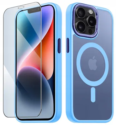 Obrázok produktu pre Puzdro na iPhone 11 Pro s MagSafe, matné puzdro + ochranné sklo na displej 9H