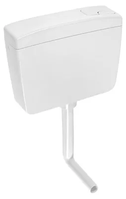 Productafbeelding van Toiletpotten met dubbele spoeling, 4-8 liter, wit