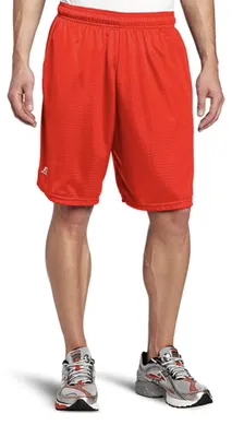 Productafbeelding van Russell Athletic heren sportshorts met zakken, korte model, oranje, maat M