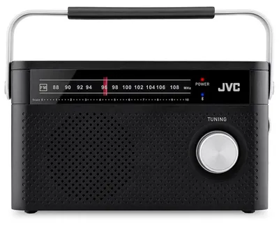 Image de JVC RA-E315B : Radio portable, couleur noire