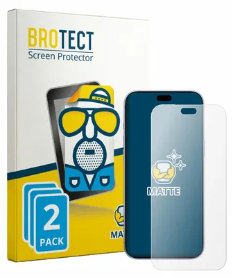 Produktbild von 2x BROTECT Schutzfolie für Apple iPhone 18 Pro Max matt entspiegelt