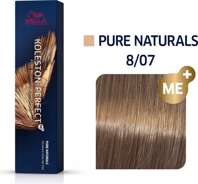 Produktbild von Wella Koleston Perfect Me+ Pure Naturals 8/07 Helles Natürliches Sandblond 60ml