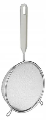 Produktbild von Galicja PRACTICO Edelstahl-Sieb mit Griff 10 cm Grau