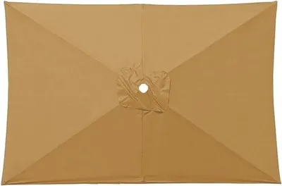 Obrázek produktu pro Tkanina na slunečník 200 x 300 cm, 6 tyčí – náhradní textilie pro venkovní slunečník