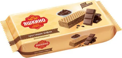 Produktbild von Waffeln Jashkino mit Schoko - Geschmack 300g