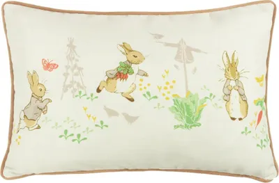 Produktbild von Peter Rabbit - Rechteckig - Kissenhülle "Classic" RV2989 (35 cm x 50 cm) (Natürlich)