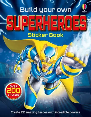 Produktbild von Build Your Own Superheroes Sticker Book