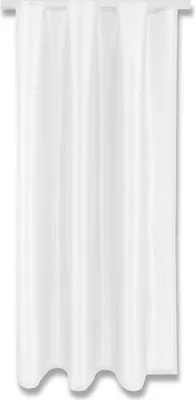 Produktbild von Gardine Alessia blickdicht mit Kräuselband, Maße: 140x175cm, Farbe: Weiß