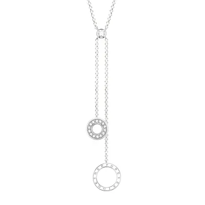 Produktbild von Thomas Sabo KE1906-051-14 Kette mit Anhänger Together Forever Silber