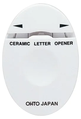 Productafbeelding van Briefopener - Keramisch - Wit