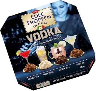 Produktbild von Trumpf - Edle Tropfen in Nuss - Vodka 100g