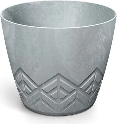 Obrázek produktu pro Květináč ARECA šedý beton 19,8 cm