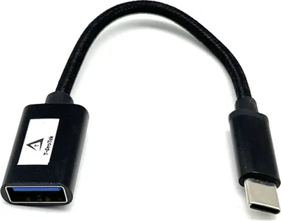 Image de USB-C vers OTG USB mâle adaptateur câble de données transfert de données compatible avec Huawei P20 Pro