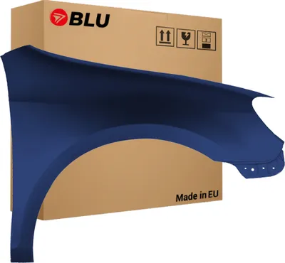 Produktbild von BLU Kotflügel Passend für Volkswagen GOLF VI 6 SCHRÄGHECK LC5F Rechts Blau GraphitBlau | 2008-2016 | Vorderseite Vorne | Lackiert | Einbaufertig