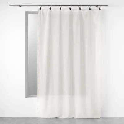Vorhangpaneel mit Ring, weiß, 140 x 240 cm, 1 Stück