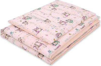 Produktbild von Babybettwäsche, Bettbezug, weiche Baumwolle, sicher und hautfreundlich, 2-teilig, 135 x 100 cm