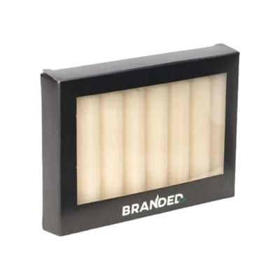Productafbeelding van Branded kaars, Ø 2,1 × 12 cm - Champagne