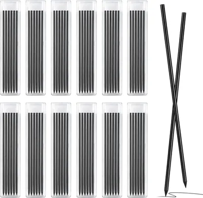 Produktbild von Bleistiftminen 2,8 mm, 72 Stück, wasserfest, für Schreinerbleistifte