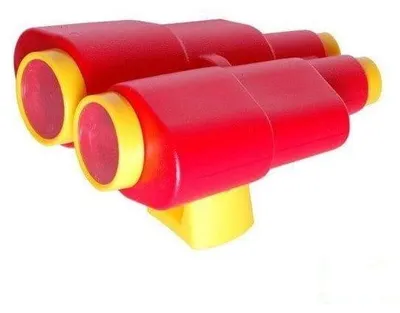 Produktbild von Kinderfernglas - Rot - Für Spielturm und Spielhaus - Wetterfest - Spielplatzzubehör