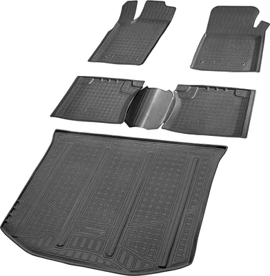 Produktbild von Fußmatten & Kofferraumwanne Set passend für Jeep Grand Cherokee IV | WK2 | BJ ab 2010>
