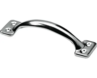 Image de Poignée acier nickelé HETTICH entraxe 108 mm