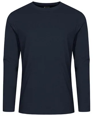Image de Promodoro - T-shirt à manches longues pour homme LT3816 (5XL) (bleu marine)