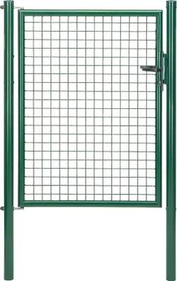 Produktbild von Alberts Wellengitter-Einzeltor Breite von Mitte zu Mitte Pfosten: 1000 mm Höhe: 1250 mm Rahmenstärke-Ø: 42 mm